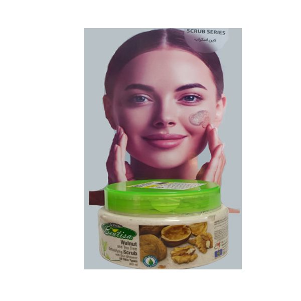 اسکراب لایه بردار گردو و درخت چای بیوتیسا