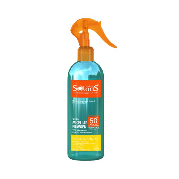 لوسیون دوفاز ضدآفتاب+SPF50 سولاریس
