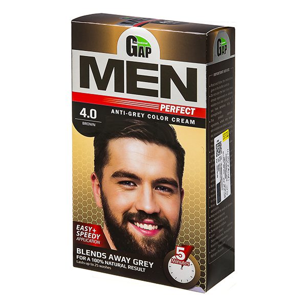 رنگ موی مردانه گپ شماره 4 - قهوه ای